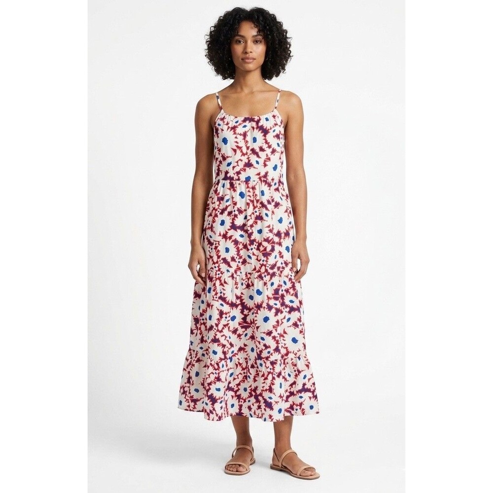 Anthropologie Paul&Joe Sister Floral Cotton Midi Dress France Women’s EU34 US XS